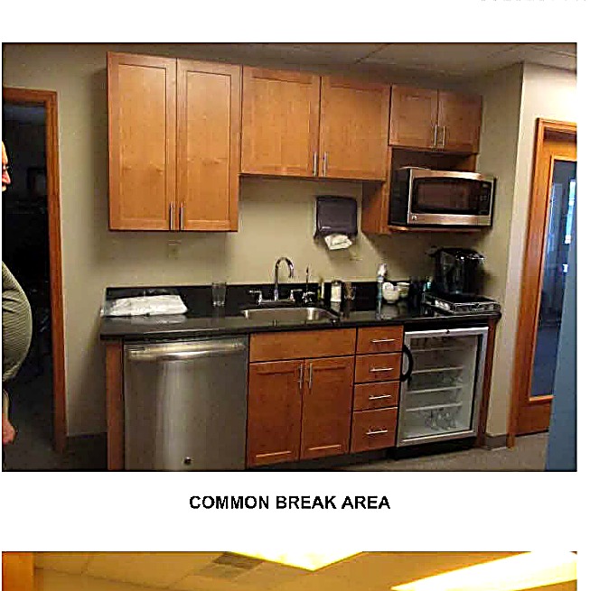 Kitchenette and break area